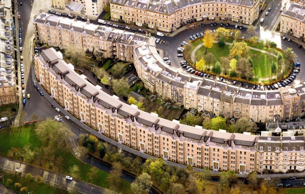 Stylish 2 Bedroom Apartment In Park Circus, West End Glasgow Exterior foto